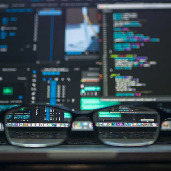 Code editor with syntax highlighting
